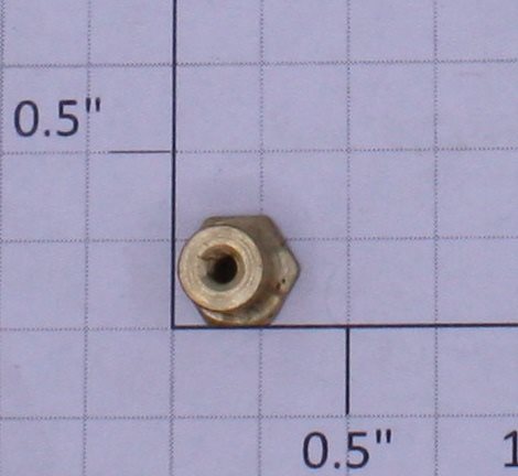 Lionel 408-26 O & Standard Gauge Brass Thin Hex Base Flag Stanchion Holder