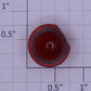 American Flyer 8B-1R S Scale Red Transformer Lens