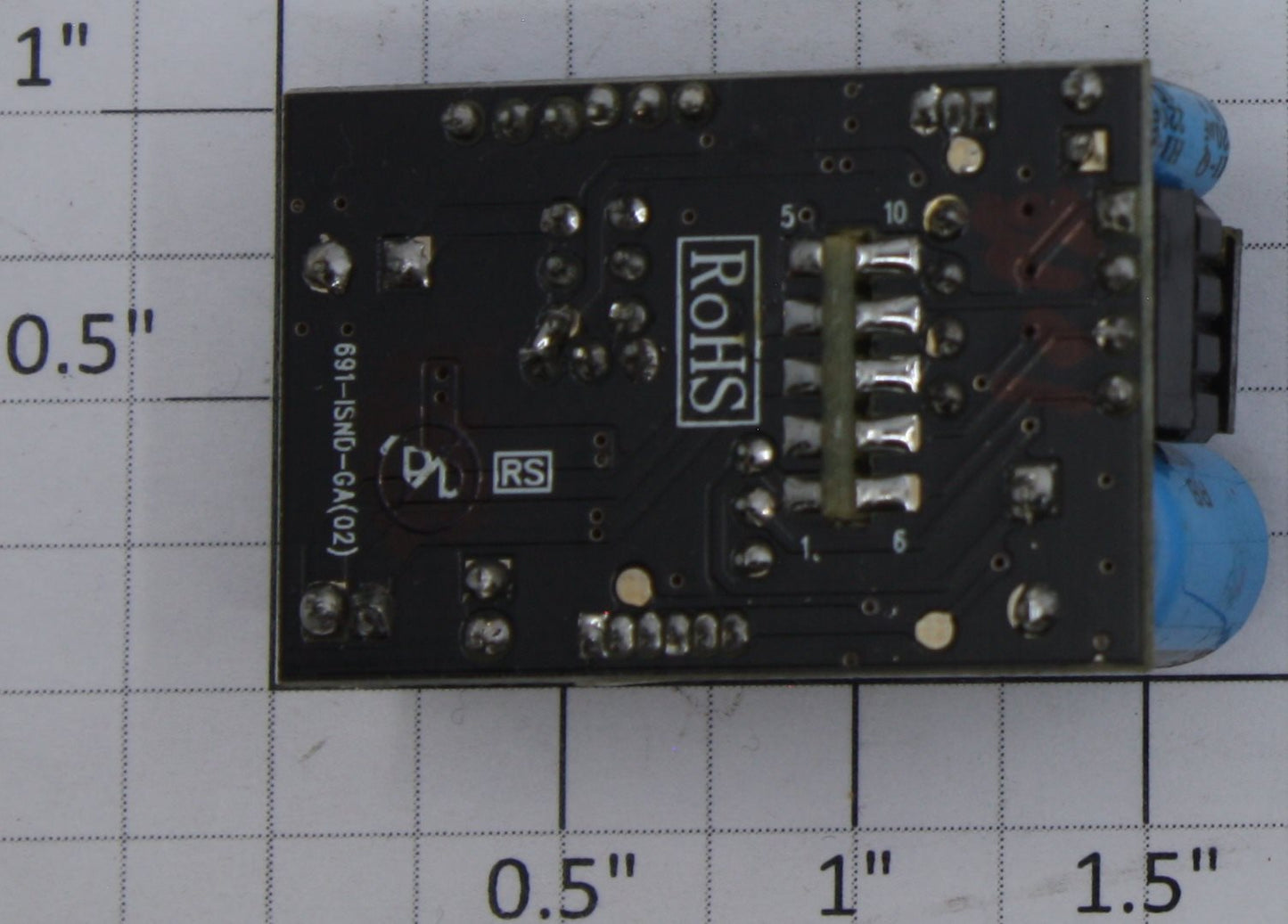 Lionel 691ISNDGST Trainsounds/Generic Steam Sounds PCB Circuit Board