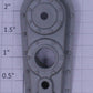Lionel 12912-45 Gray Oil Derrick Pumper Base Cover
