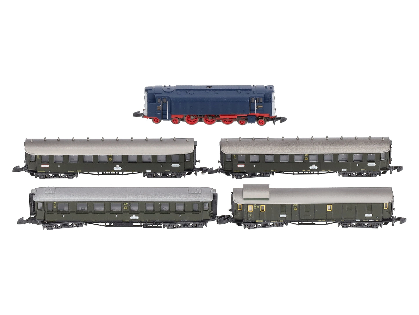 Marklin 81430 Z Scale DRG Class V120 Diesel Passenger Train Set LN/Box