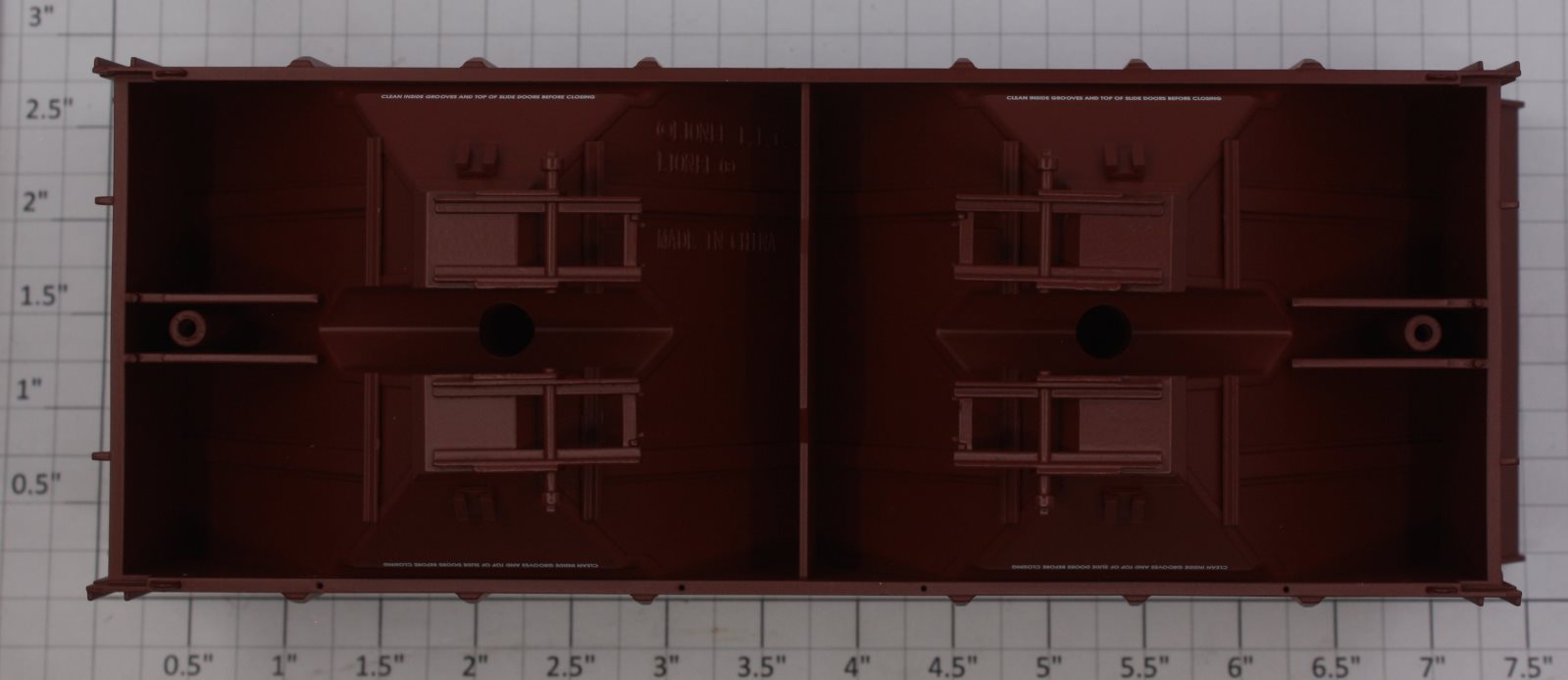 Lionel 17071-2 Santa Fe PS-2 Hopper Freight Car Shell #82298