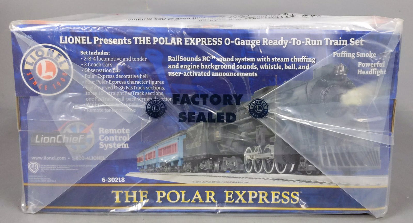 Lionel 6-30218 O Gauge LionChief Polar Express Passenger Train Set