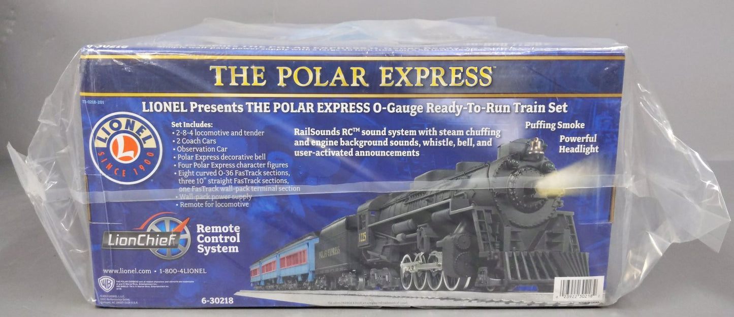 Lionel 6-30218 O Gauge LionChief Polar Express Passenger Train Set