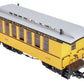 Piko 38600 G Denver & Rio Grande Western Wood Coach Yellow #331