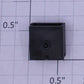 K-Line K2800-X014AH Black Plastic Housing with Raised Nubs