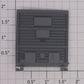 Lionel 16264-14 Gray Multi-Panel Boxcar Door with Guides
