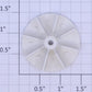 Lionel WS-94 White Plastic Whistle Impeller Fan