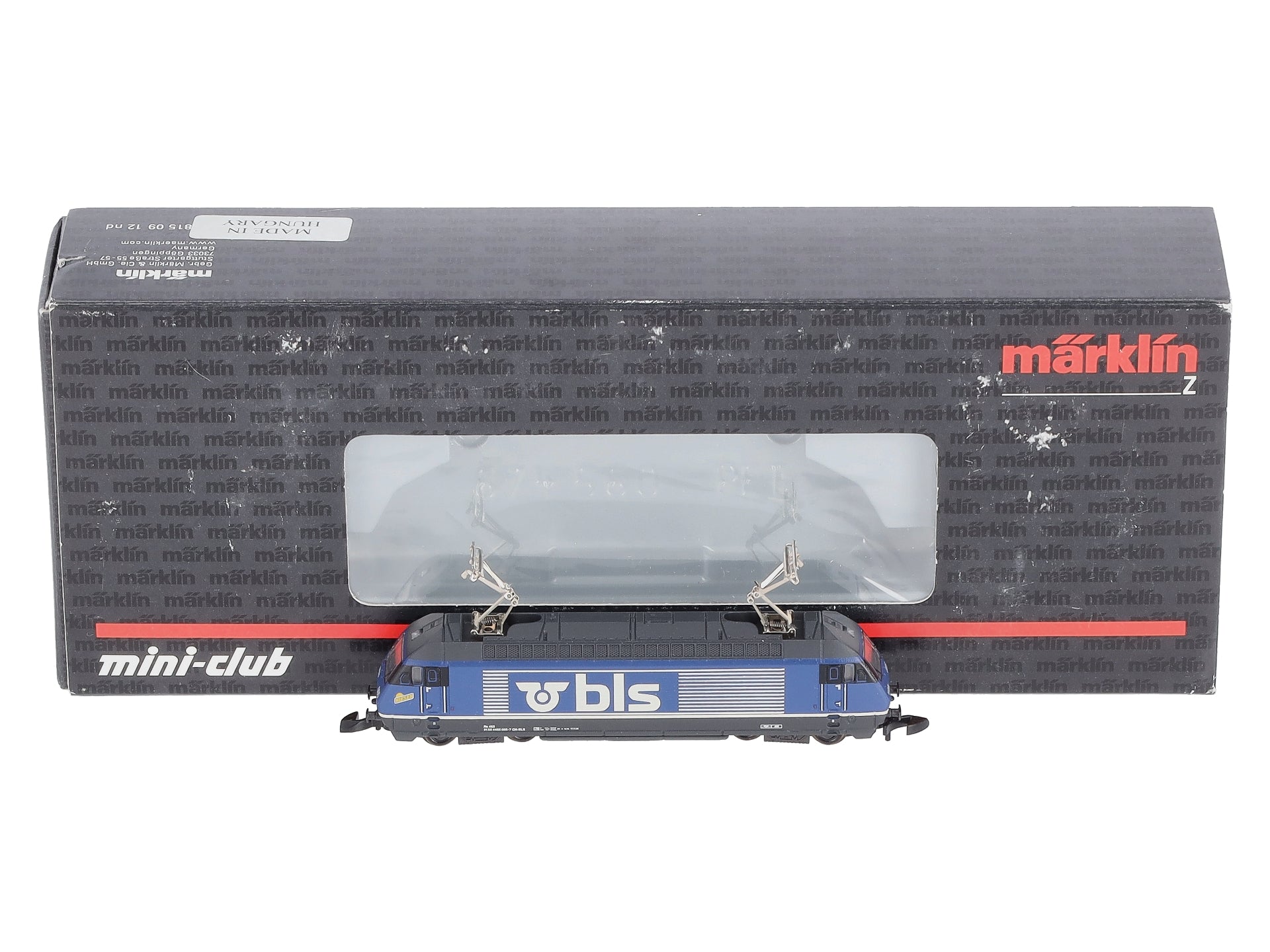 Marklin 88465 Z Bern-Lotschberg-Simplon BLS Class 465 Electric Locomotive