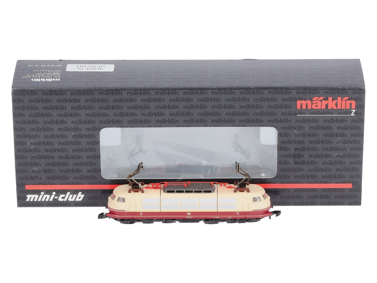 Marklin 88543 Z German Federal Railroad DB  Class 103.1 Electric Locomotive