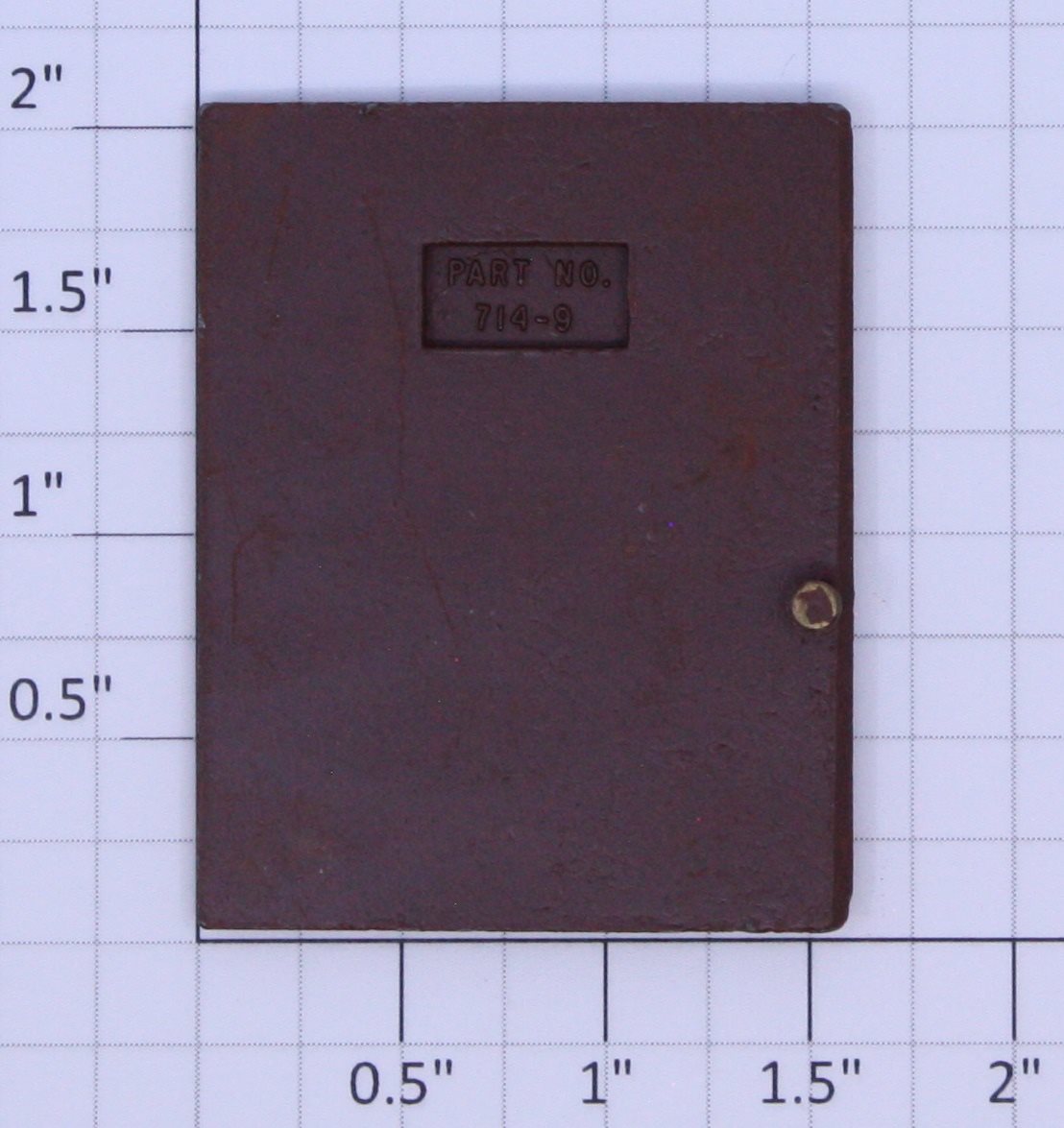 Lionel 714-9 Brown Door Cast Metal without Latch