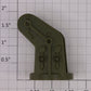 Lionel 16726-25 Green Army Fire Car Turret