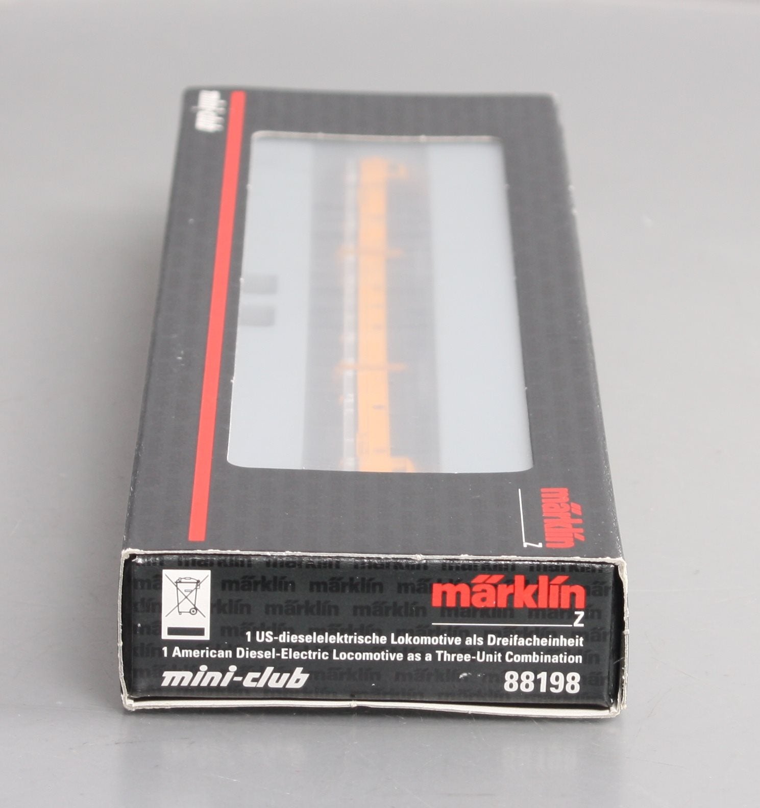 Marklin 88198 Z D&RGW EMD F7 A-B-A Diesel-Electric Locomotive Set (Set of 3)