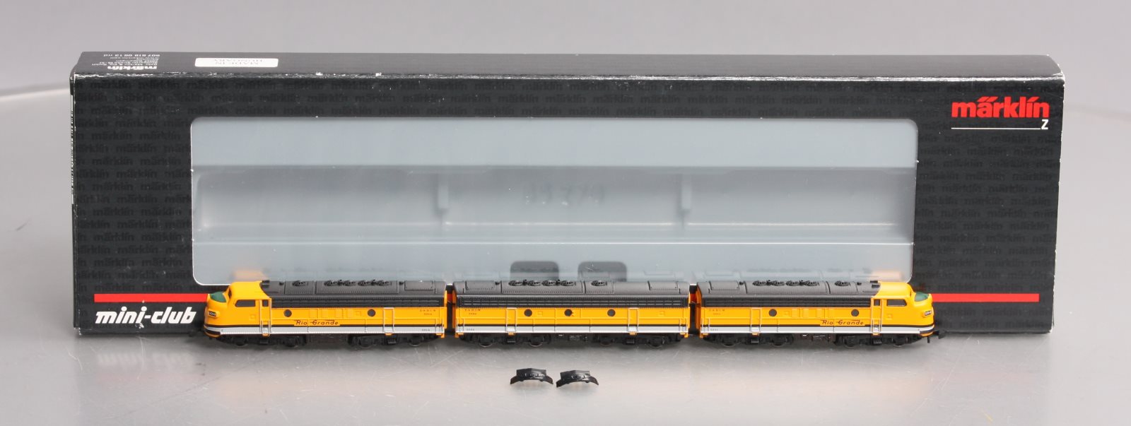 Marklin 88198 Z D&RGW EMD F7 A-B-A Diesel-Electric Locomotive Set (Set of 3)