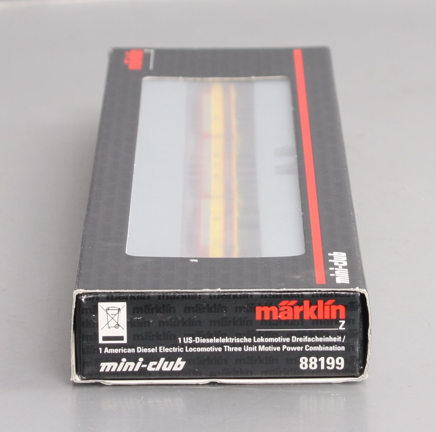Marklin 88199 Z Kansas City Southern F7 A-B-A Diesel Locomotive Set (Set of 3)