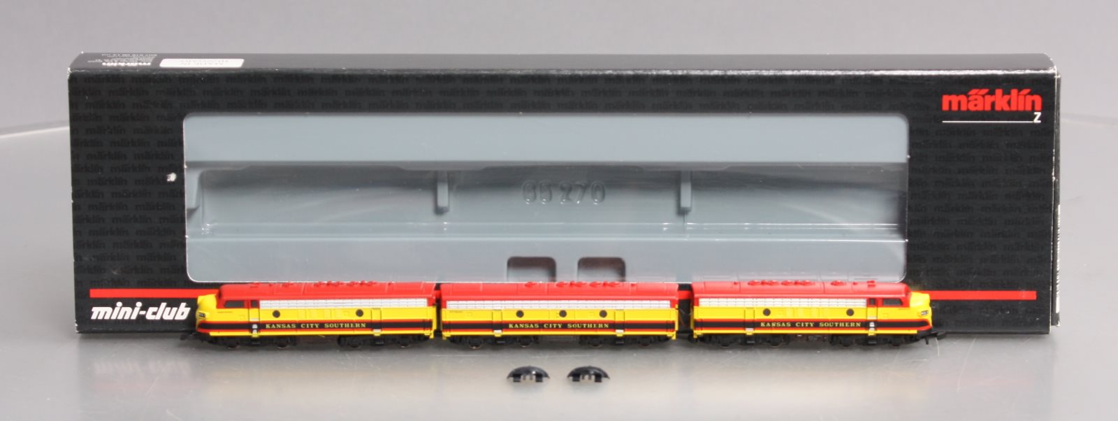 Marklin 88199 Z Kansas City Southern F7 A-B-A Diesel Locomotive Set (Set of 3)