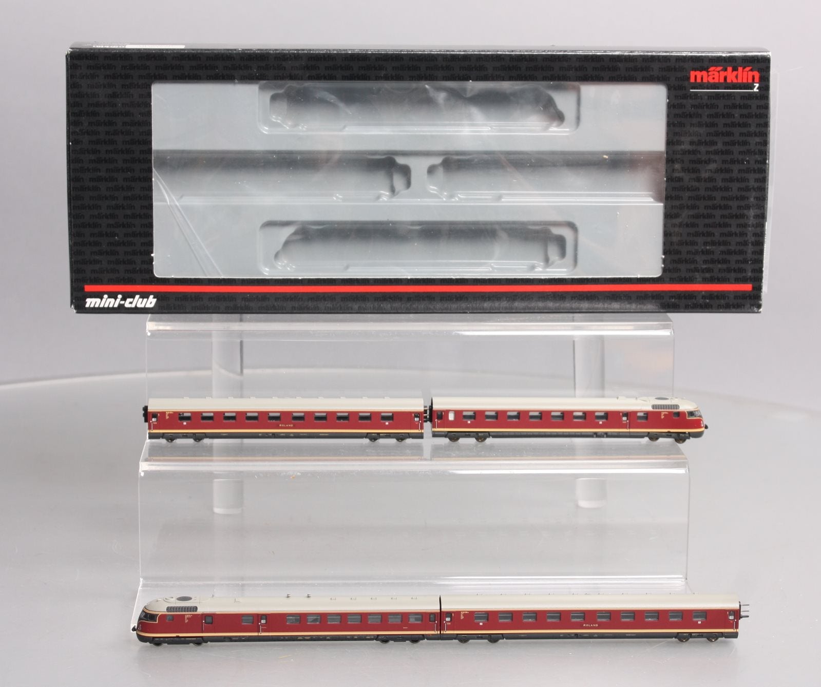 Marklin 88721 Z German Federal RR DB Diesel Passenger Rail Car (Set of 4)