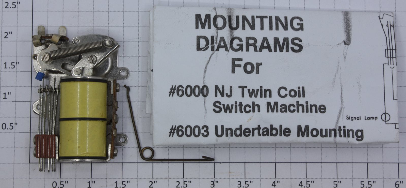 Ancon AN-6000 Twin Coil Switch Machine