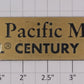 Lionel 51007-10 Union Pacific M-10000 Century Club II Brass Nameplate