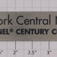 Lionel 14135-10 Century Club Niagara Brushed Nickel Nameplate Plaque