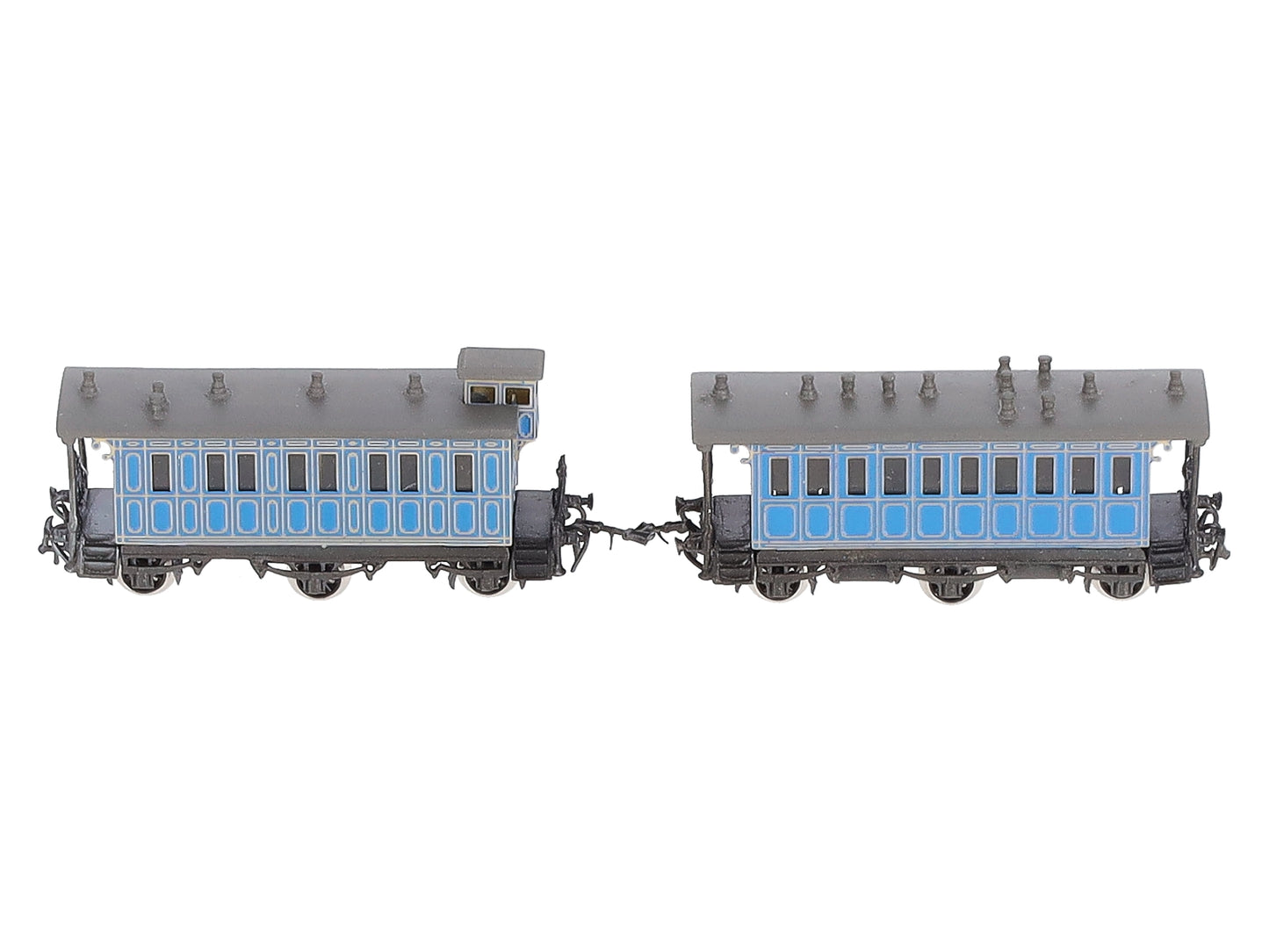 Marklin 8769 Z BRASS Royal Bavarian State Railroad Add-On Cars (Set of 2) LN/Box
