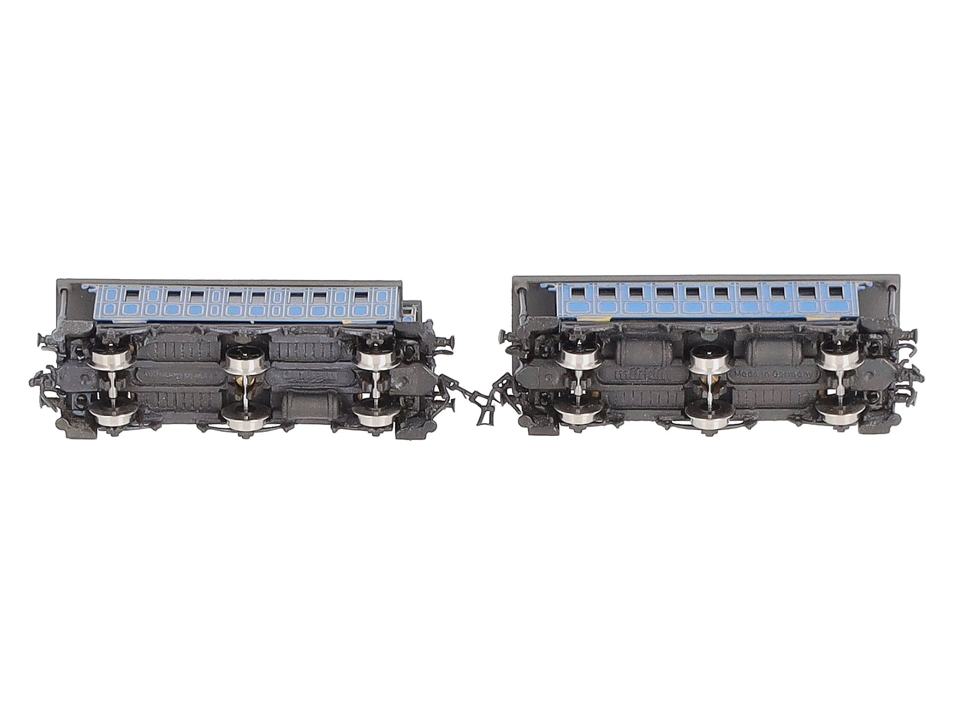 Marklin 8769 Z BRASS Royal Bavarian State Railroad Add-On Cars (Set of 2) LN/Box