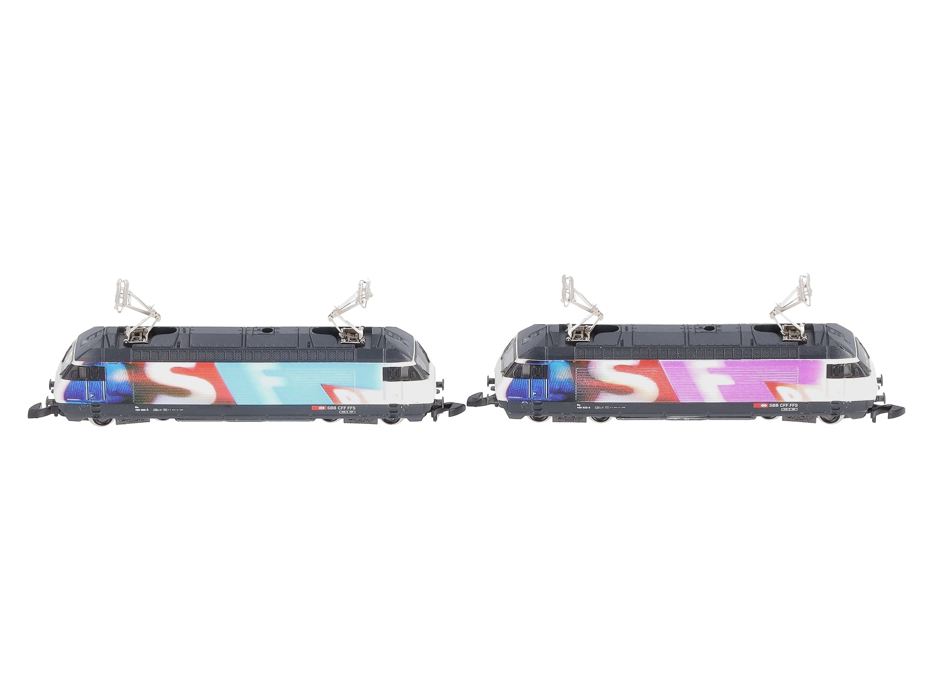 Marklin 88446 Z SBB Class 460 Electric Locomotive Set (Set of 2)
