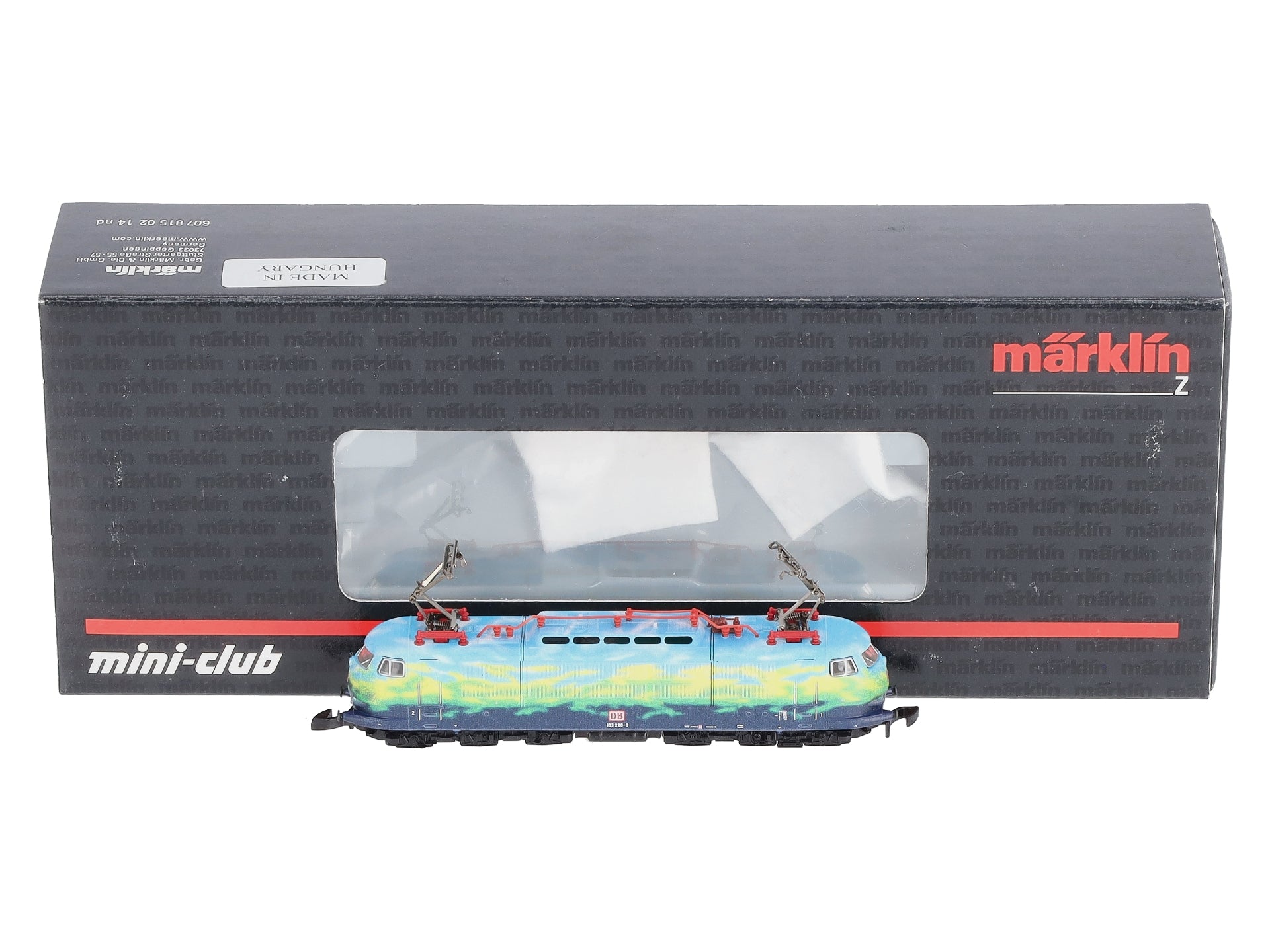 Marklin 88542 Z German Railroad DB AG Class 103.1 Electric Locomotive
