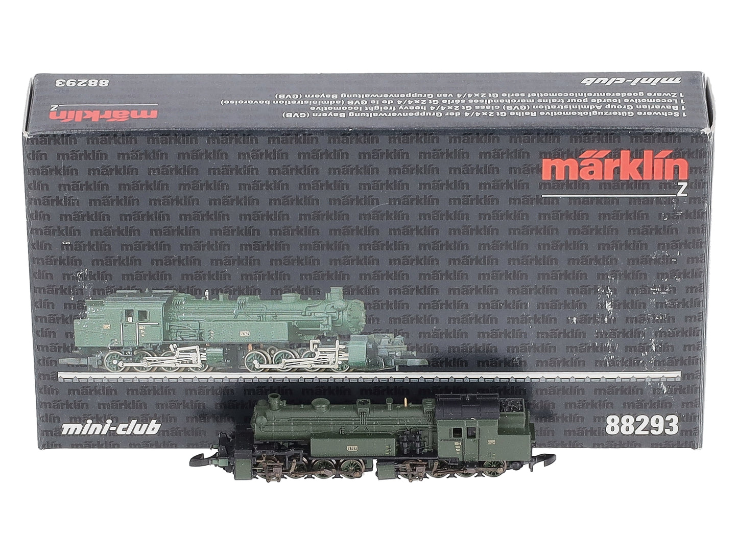 Marklin 88293 Z GVB Class Gt 2x4/4 0-8-8-0T Heavy Tank Locomotive
