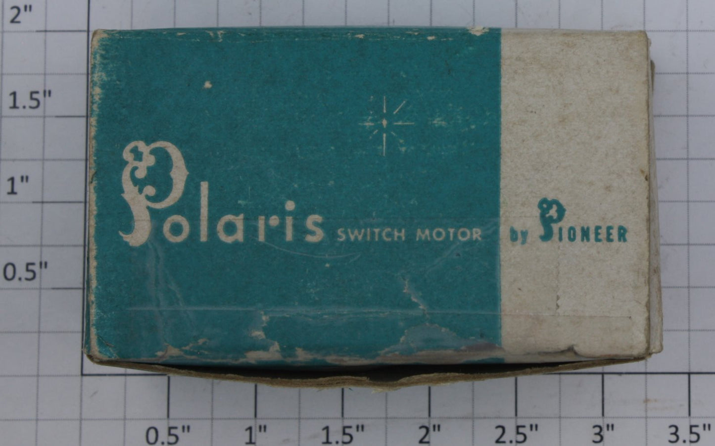 Pioneer Polaris-101 10-24V AC-DC Momentary Switch Machine in Separate Sale Box