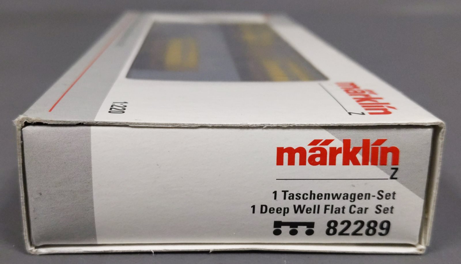 Marklin 82289 Z DB Schenker Rail Type Sdgkms 707 Deep Well Flat Set (Set of 3)