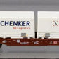 Marklin 82288 Z DB Schenker Rail Type Sdgkms 707 Flat Car Set (Set of 3)