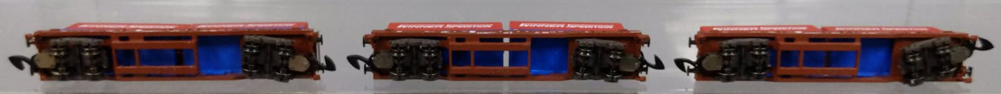 Marklin 82286 Z DB German Railroad AG Deep Well Flat Car Set (Set of 3)