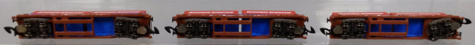 Marklin 82286 Z DB German Railroad AG Deep Well Flat Car Set (Set of 3)