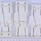 Rix Products 628-1X HO Gauge Under Counter Offset Adjustable Mount (Bag of 6)