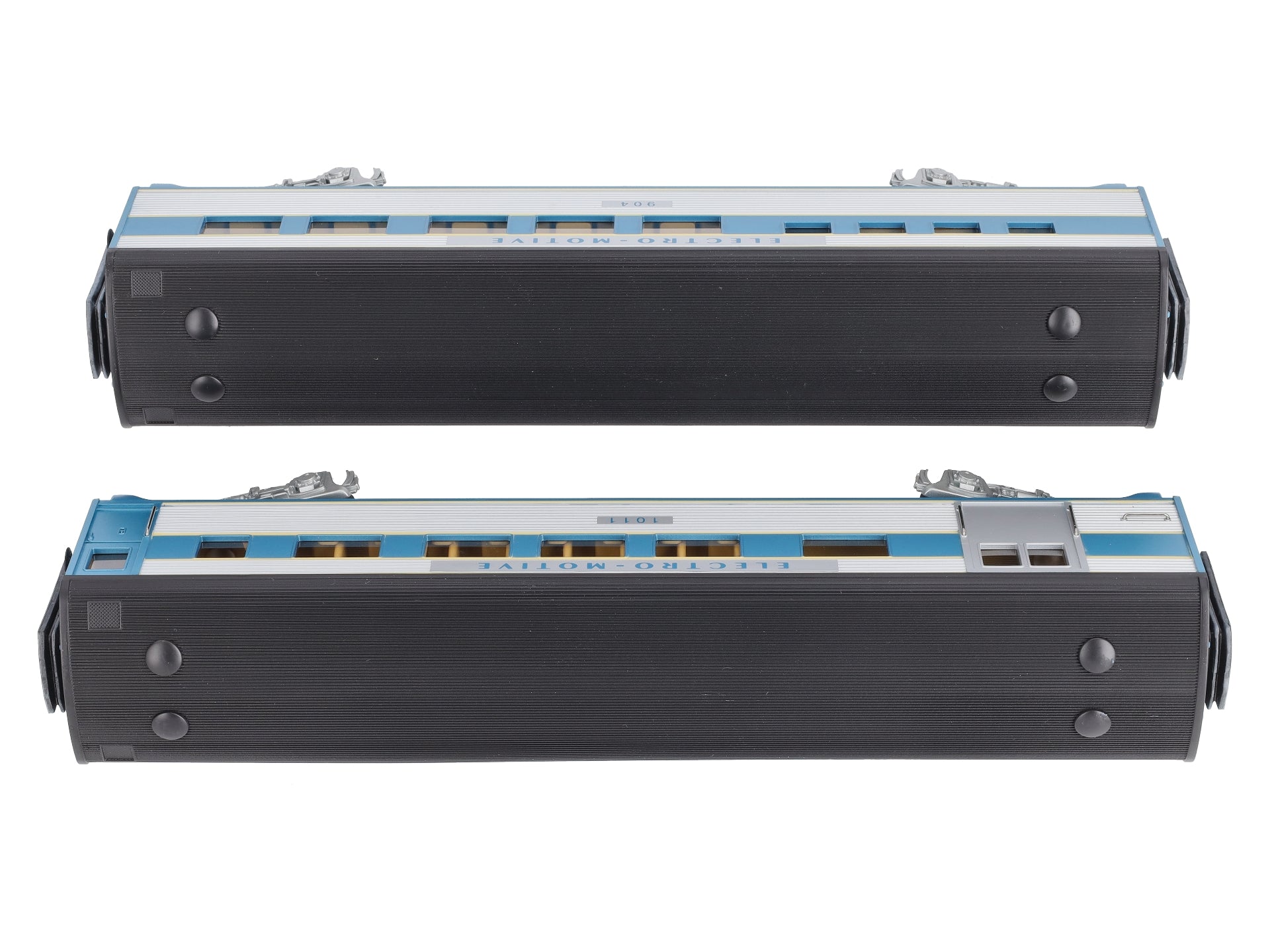 MTH 30-6128 O EMD O-27 Streamlined Combo/Diner Set (Set of 2) NIB