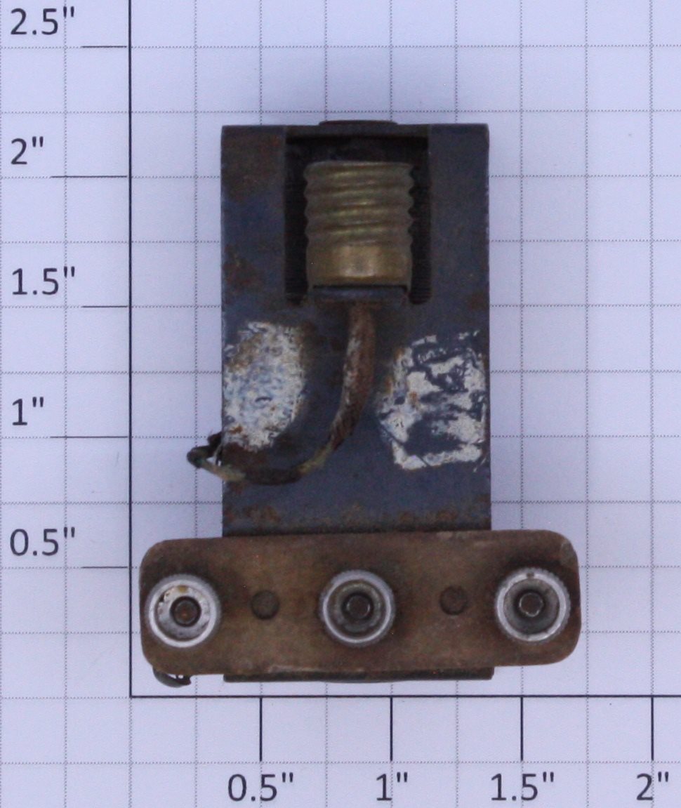 Lionel 1121-27X Remote Control Switch Coil & Tube Assembly with Screw Bulb Base