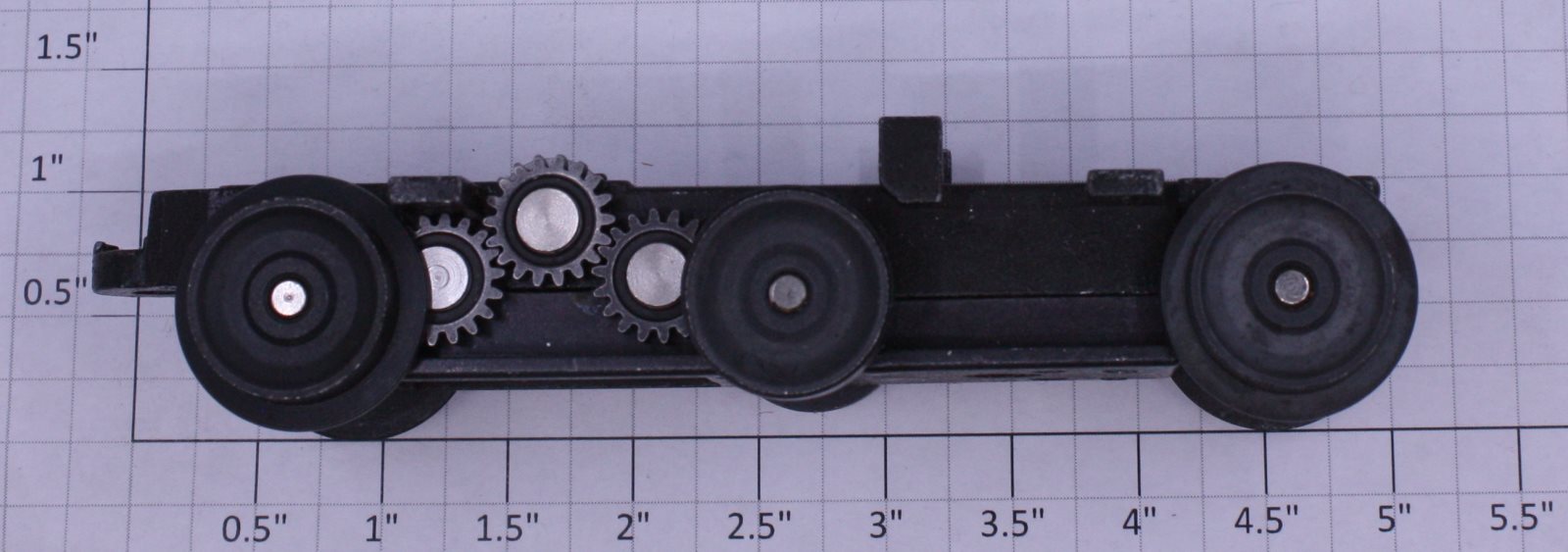 K-Line K2800-E004 6-Wheel Motor Truck Assembly