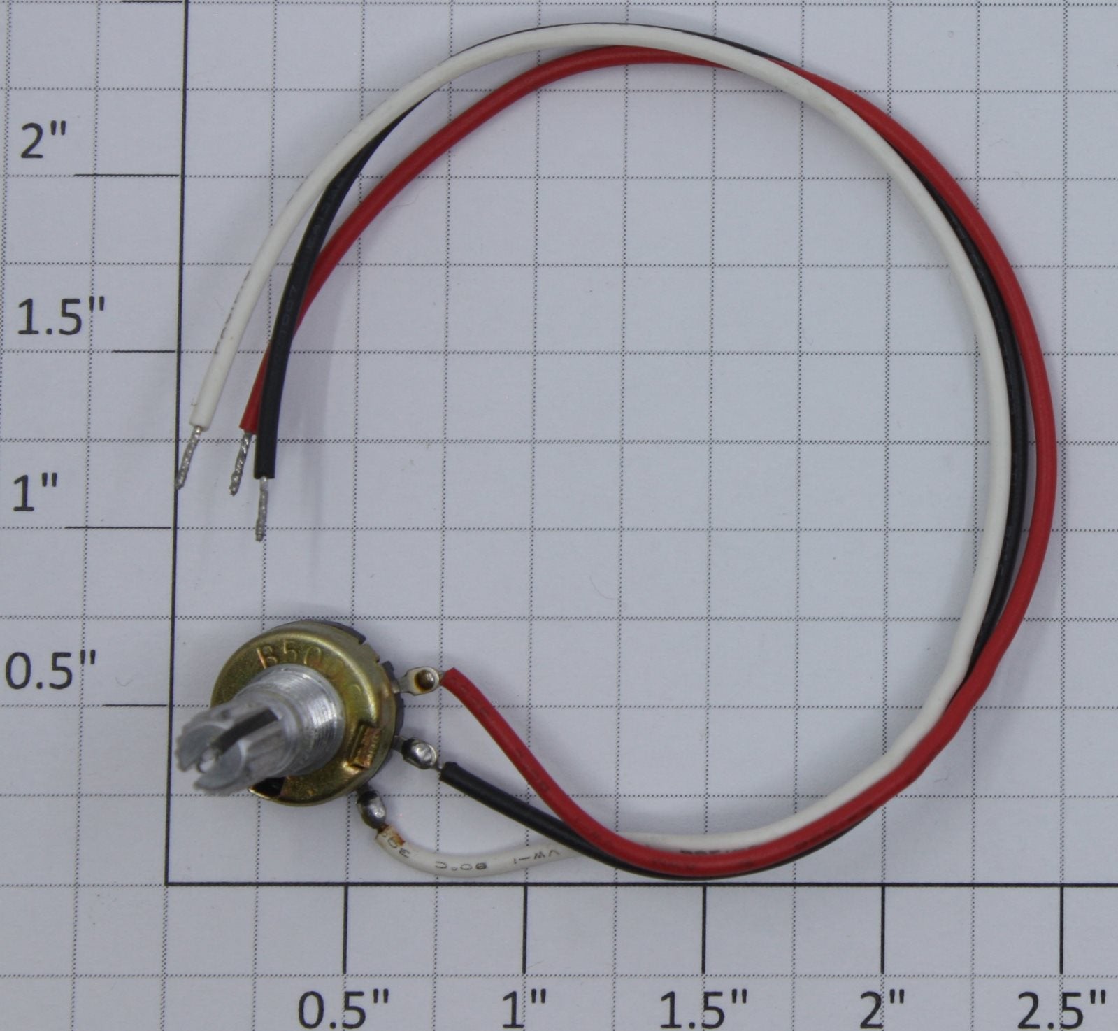 Lionel 18007-120 Pot and Wire Assembly 500-Ohms 6