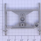 Lionel 16782-15 Bethlemhem Ore Dump Car Gray Plastic Dump Frame