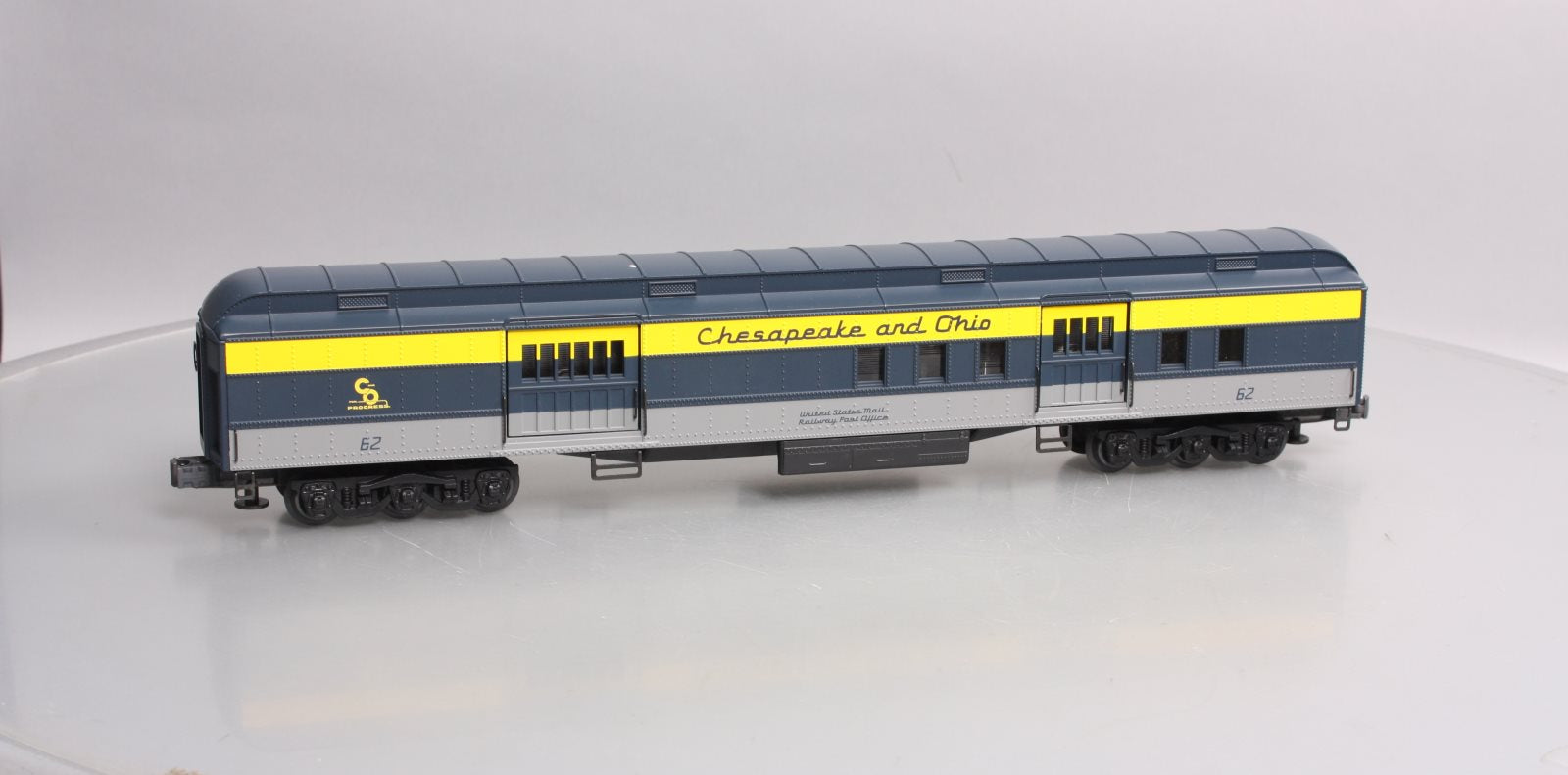 K-Line K4415-0062 O Chesapeake & Ohio U.S. Mail Heavyweight 18