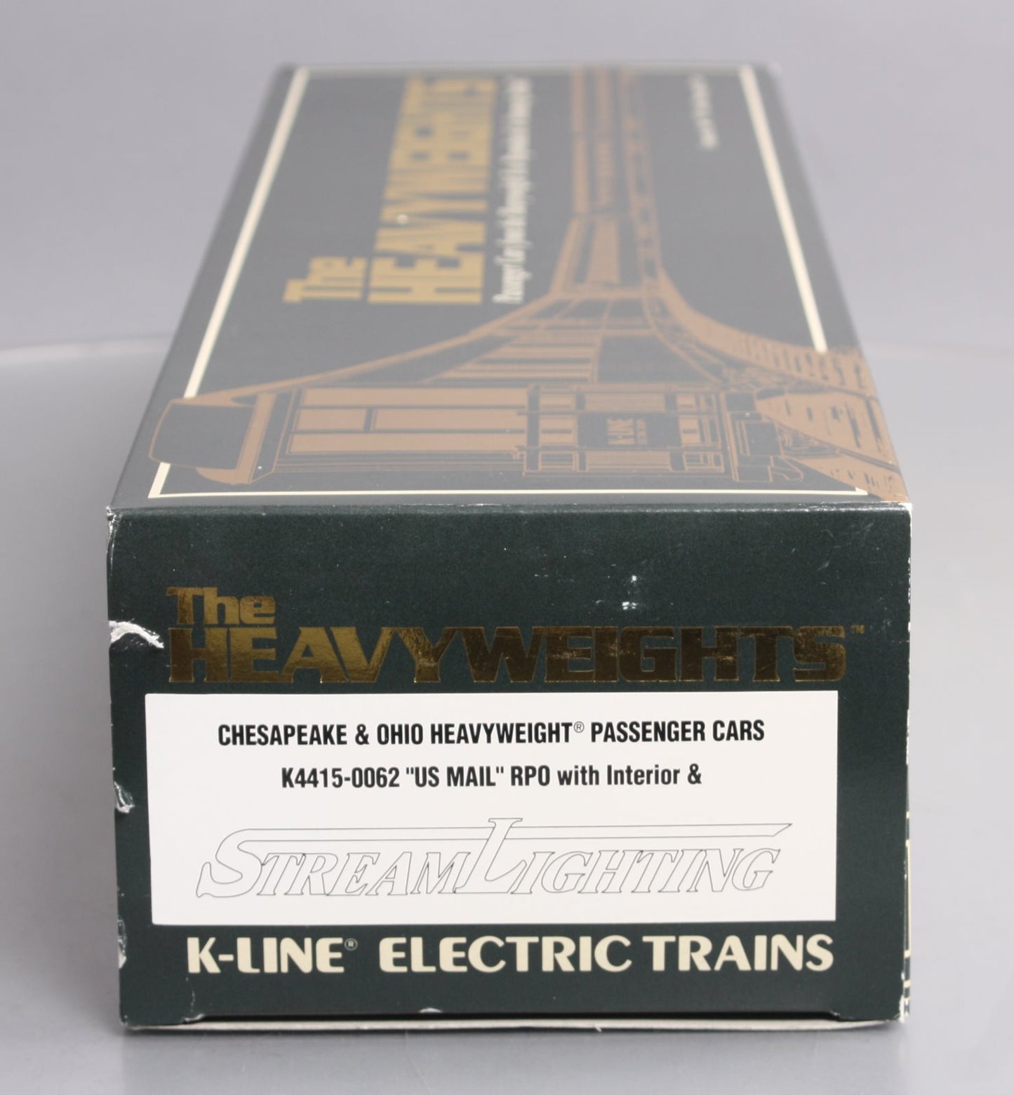 K-Line K4415-0062 O Chesapeake & Ohio U.S. Mail Heavyweight 18" RPO Car #62