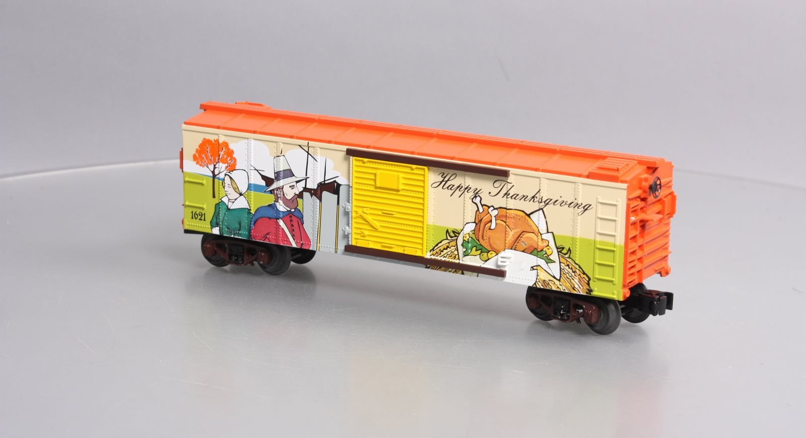 MTH 30-74655 O Happy Thanksgiving Boxcar