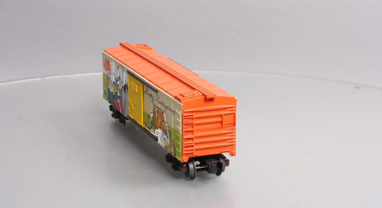 MTH 30-74655 O Happy Thanksgiving Boxcar