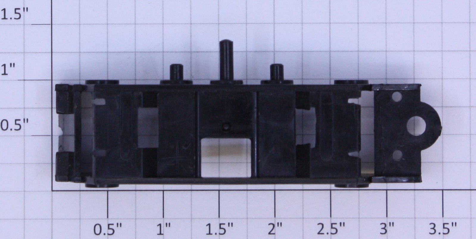 Lionel 8263-100 Black Plastic Motor Truck Frame