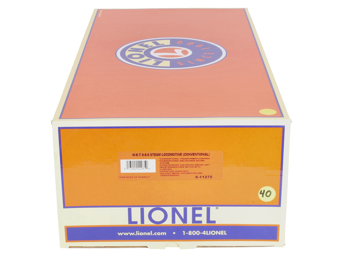 Lionel 6-11275 O Gauge MKT 0-8-0 Conventional Steam Locomotive #51