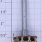 Acme 1002-05 Single Pole Rheostat Switch with Straight Long Shaft