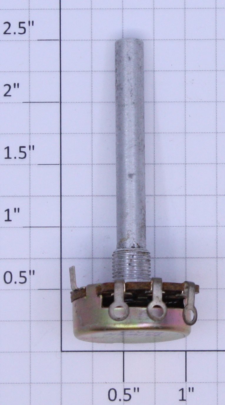 Acme 1002-05 Single Pole Rheostat Switch with Straight Long Shaft