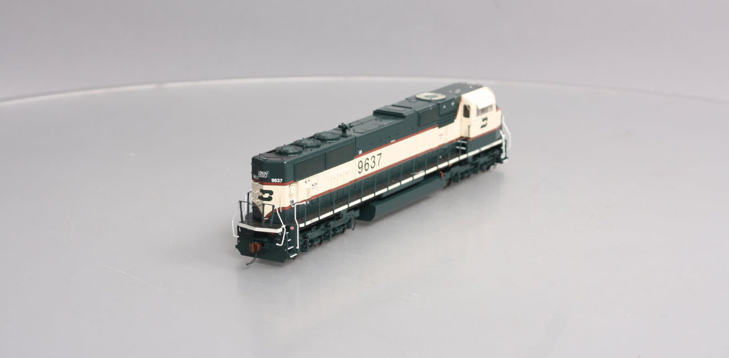 Athearn G64766 HO Burlington Northern/Executive SD70MAC Diesel Locomotive #9637