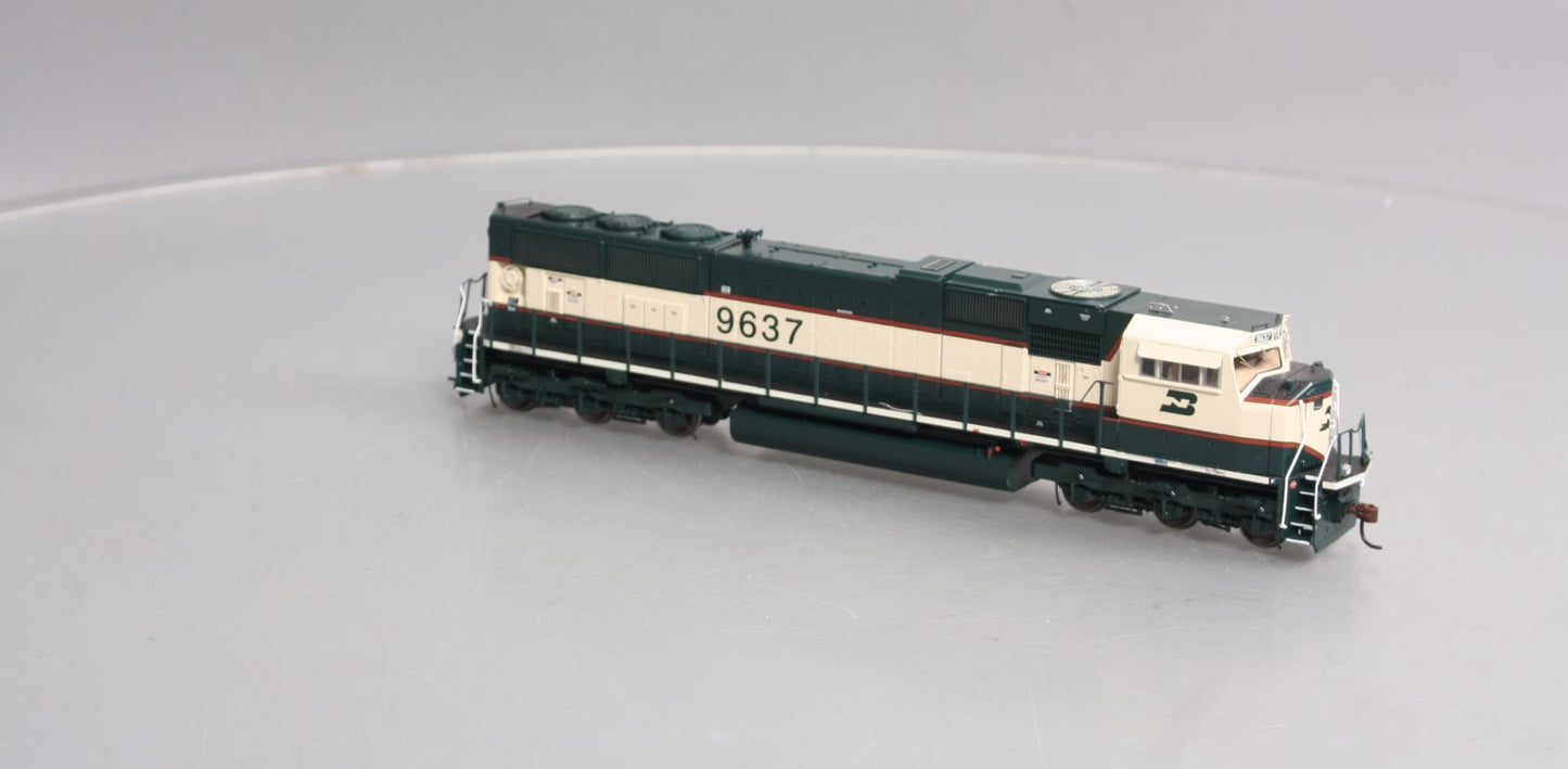Athearn G64766 HO Burlington Northern/Executive SD70MAC Diesel Locomotive #9637